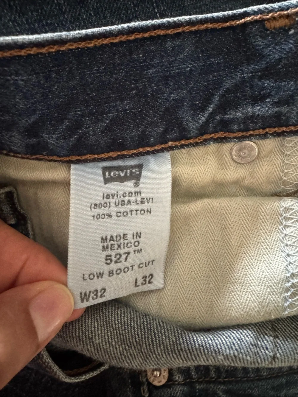 Levi's 527 Men's Straight Leg Jeans Medium Wash Size 32 x 32